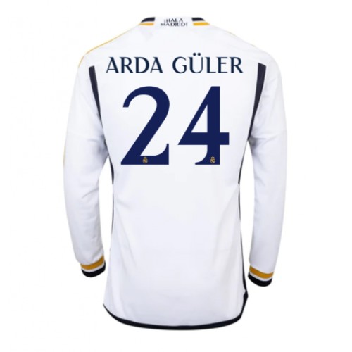 Real Madrid Arda Guler #24 Domaci Dres 2023-24 Dugi Rukav